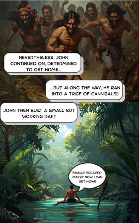 Read The Story of John (Modern Re-interpretation of Homer's "The Odyssey")  1 Page 3 in English