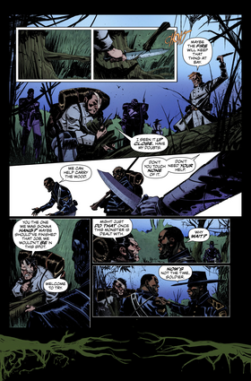 Read Swamp God  4 Page 9 in English