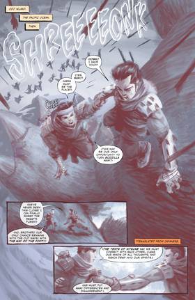 Read Teenage Mutant Ninja Turtles x Godzilla  5 Page 3 in English