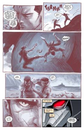 Read Teenage Mutant Ninja Turtles x Godzilla  5 Page 4 in English