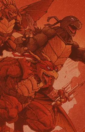 Read Teenage Mutant Ninja Turtles x Godzilla  1 Page 2 in English