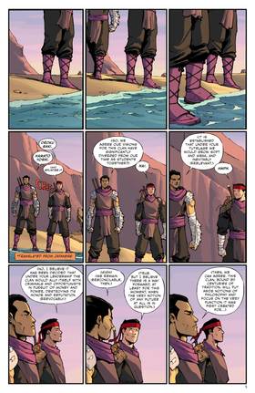 Read Teenage Mutant Ninja Turtles x Godzilla  1 Page 6 in English