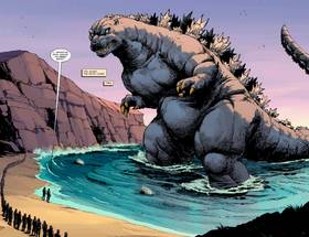 Read Teenage Mutant Ninja Turtles x Godzilla  1 Page 7 in English