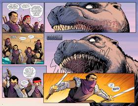 Read Teenage Mutant Ninja Turtles x Godzilla  1 Page 8 in English