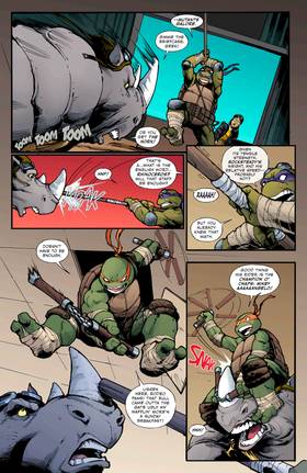 Read Teenage Mutant Ninja Turtles x Godzilla  1 Page 10 in English