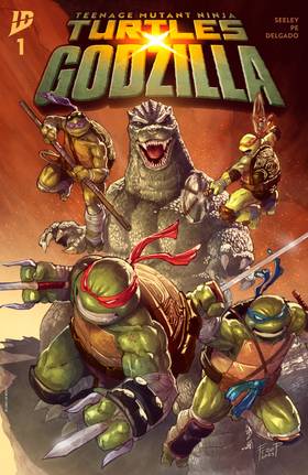 Read Teenage Mutant Ninja Turtles x Godzilla  1 Page 1 in English
