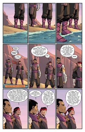 Read Teenage Mutant Ninja Turtles x Godzilla  1 Page 3 in English