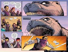 Read Teenage Mutant Ninja Turtles x Godzilla  1 Page 5 in English