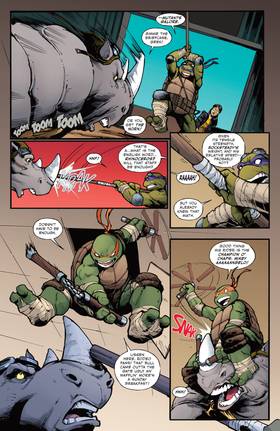 Read Teenage Mutant Ninja Turtles x Godzilla  1 Page 7 in English