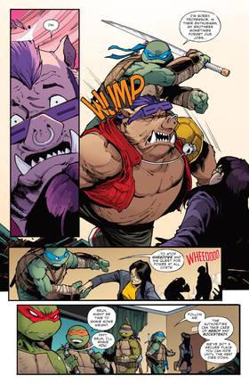 Read Teenage Mutant Ninja Turtles x Godzilla  1 Page 9 in English