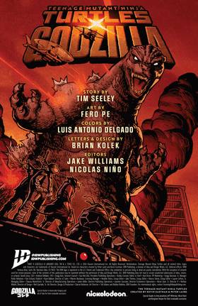 Read Teenage Mutant Ninja Turtles x Godzilla  2 Page 2 in English