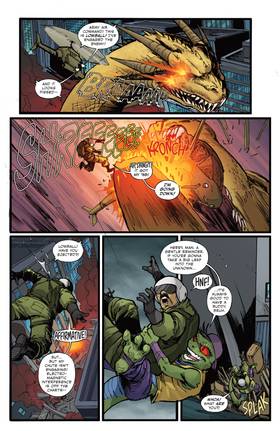 Read Teenage Mutant Ninja Turtles x Godzilla  2 Page 5 in English