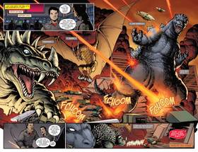 Read Teenage Mutant Ninja Turtles x Godzilla  2 Page 8 in English