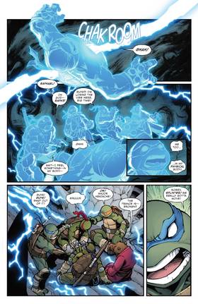 Read Teenage Mutant Ninja Turtles x Godzilla  3 Page 8 in English