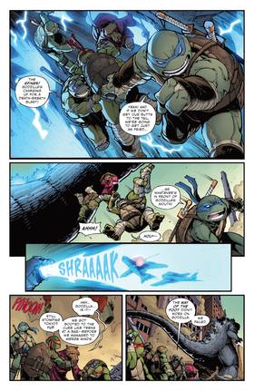 Read Teenage Mutant Ninja Turtles x Godzilla  3 Page 9 in English