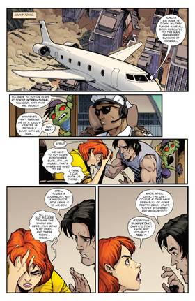 Read Teenage Mutant Ninja Turtles x Godzilla  3 Page 10 in English