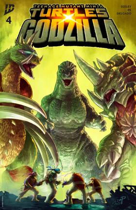Teenage Mutant Ninja Turtles x Godzilla: Teenage Mutant Ninja Turtles x Godzilla #4