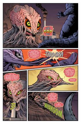 Read Teenage Mutant Ninja Turtles x Godzilla  4 Page 9 in English