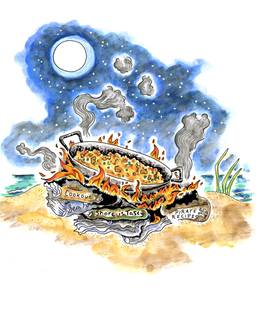 Read Where There's Smoke, There's Dinner: Confessions of a Cartoonist Cook  1 Page 2 in English