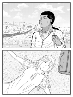 Read Never-ending Wasteland  1 Page 3 in English