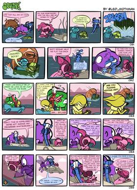 Read Squish!!  6 Page 1 in English