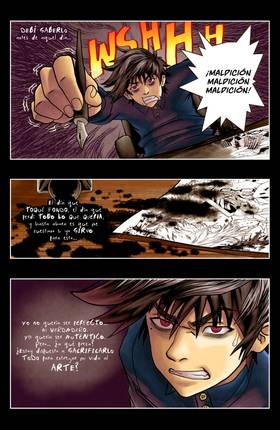Read The Road to Mangaka  1 Page 7 in Spanish