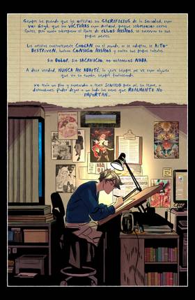 Read The Road to Mangaka  1 Page 6 in Spanish