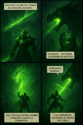Read DRAGON STORM ASCESION  1 Page 4 in Spanish