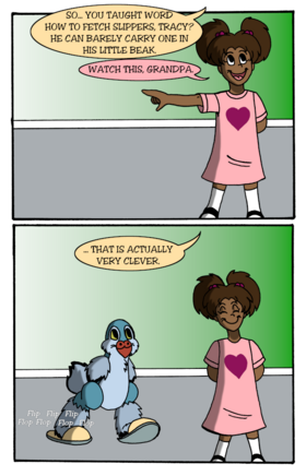 Read Word is the Bird  1 Page 9 in English