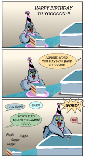 Read Word is the Bird  2 Page 4 in English