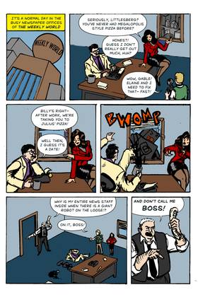 Read Third Basement Superhero Parody Comics  2 Page 2 in English