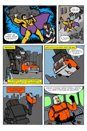 Read Third Basement Superhero Parody Comics  2 Page 4 in English