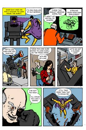 Read Third Basement Superhero Parody Comics  2 Page 5 in English