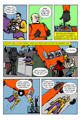 Read Third Basement Superhero Parody Comics  2 Page 6 in English