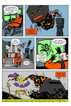 Read Third Basement Superhero Parody Comics  2 Page 7 in English