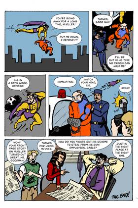 Read Third Basement Superhero Parody Comics  2 Page 9 in English