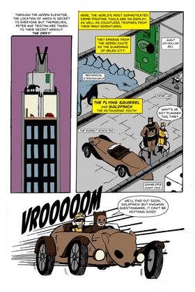 Read Third Basement Superhero Parody Comics  1 Page 3 in English