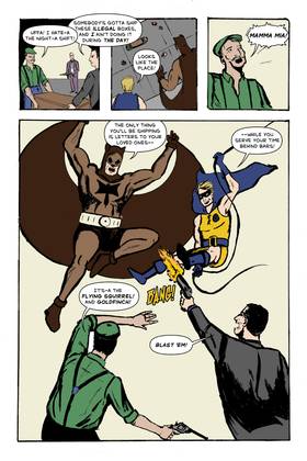Read Third Basement Superhero Parody Comics  1 Page 5 in English