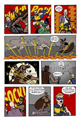 Read Third Basement Superhero Parody Comics  1 Page 6 in English