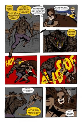 Read Third Basement Superhero Parody Comics  1 Page 7 in English