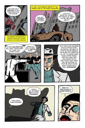 Read Third Basement Superhero Parody Comics  1 Page 9 in English