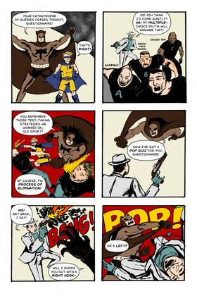 Read Third Basement Superhero Parody Comics  1 Page 10 in English
