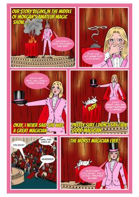Read Morgan the Magnificent Magician  1 Page 4 in English