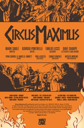Read Circus Maximus  3 Page 2 in English