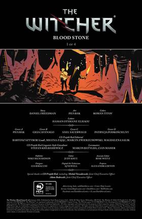 Read The Witcher: Blood Stone  1 Page 2 in English