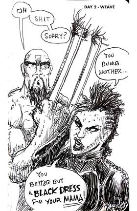Read FWACATA - Inktober Artbook  1 Page 4 in English