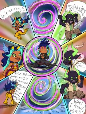 Read OAZIS: Toon ‘Em Up!  1 Page 4 in English
