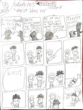 Read Dudeles (A Pencilman Spinoff)  1 Page 9 in English