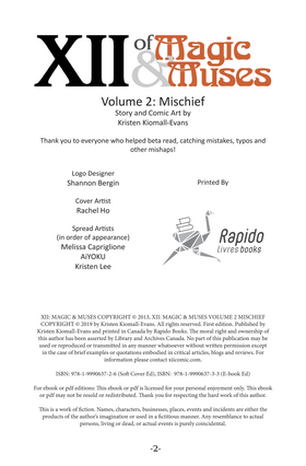 Read XII: Of Magic and Muses  2 Page 2 in English