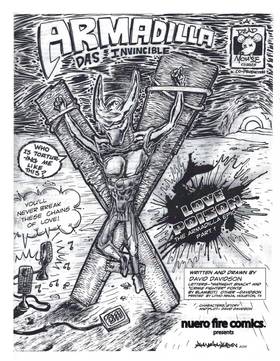 Read Nuero Fire Comics presents Armadilla das Invincible  1 Page 3 in English